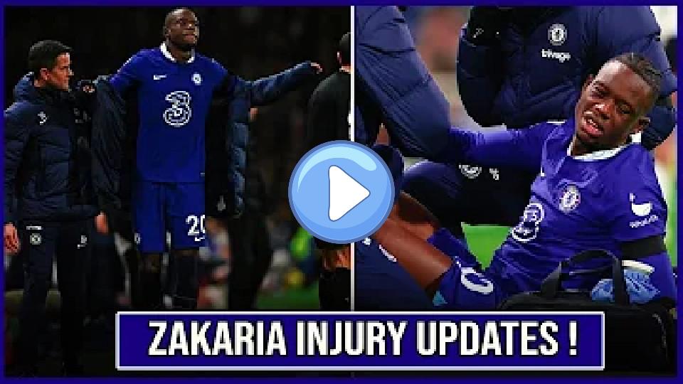 Video thumb: Big Loss for Chelsea FC | Denis Zakaria Injury Updates | Latest Football News