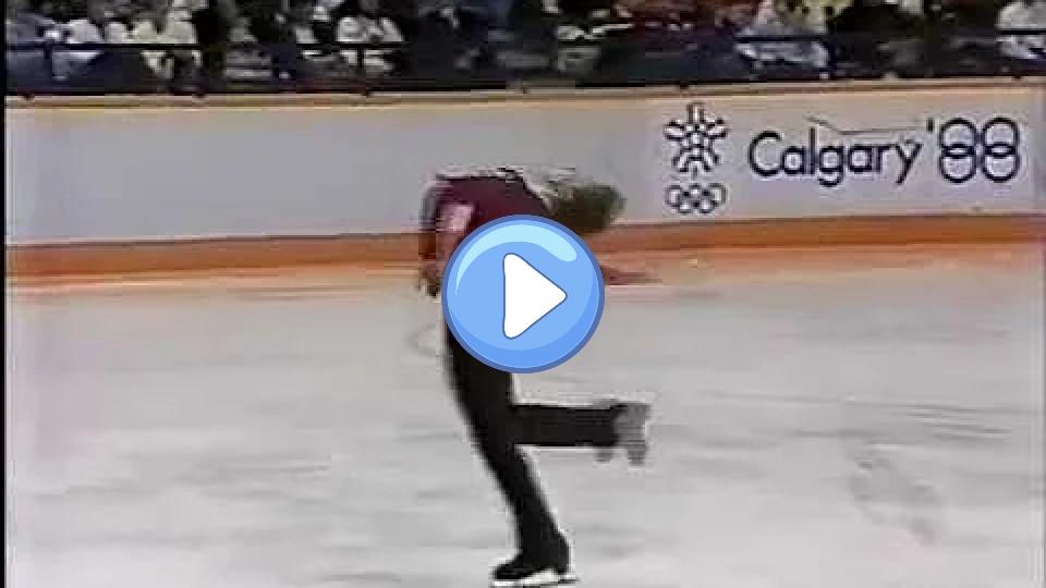 Video thumb: Viktor Petrenko (URS) - 1988 Calgary, Figure Skating, Men's Long Program (US ABC)