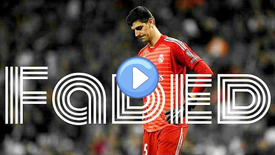 Video thumb: Thibaut Courtois: Worst Mistakes, Fake Injury, and Red Card All in One Video