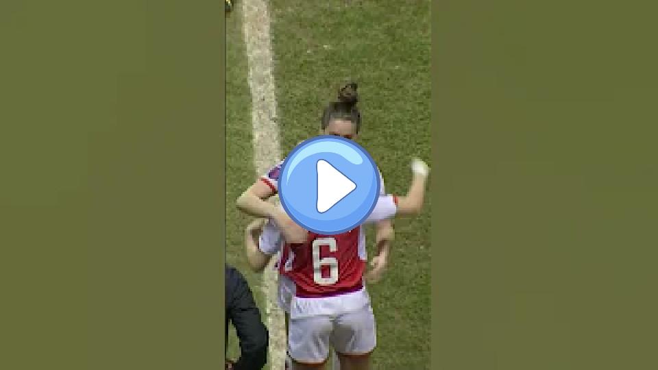 Play video: Leah Williamson returns from injury! ❤️ Video thumb: Leah Williamson returns from injury! ❤️