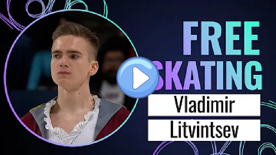 Video thumb: Vladimir Litvintsev (AZE) | Men's Free Skating | Skate America 2023 | #GPFigure