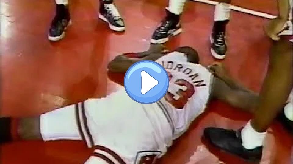 Video thumb: Michael Jordan Hit by a Cadillac (Minor Accident)