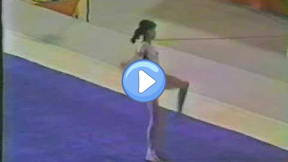 Video thumb: Simona Păuca 1984 Olympics Optional Floor