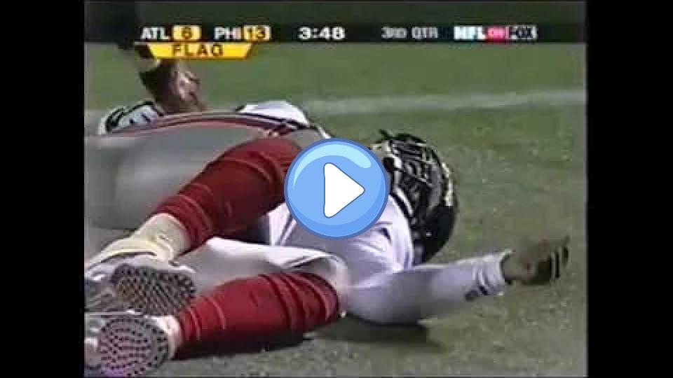Video thumb: Brian Dawkins' Hit on Michael Vick (2002 NFC Divisional Playoff Game)