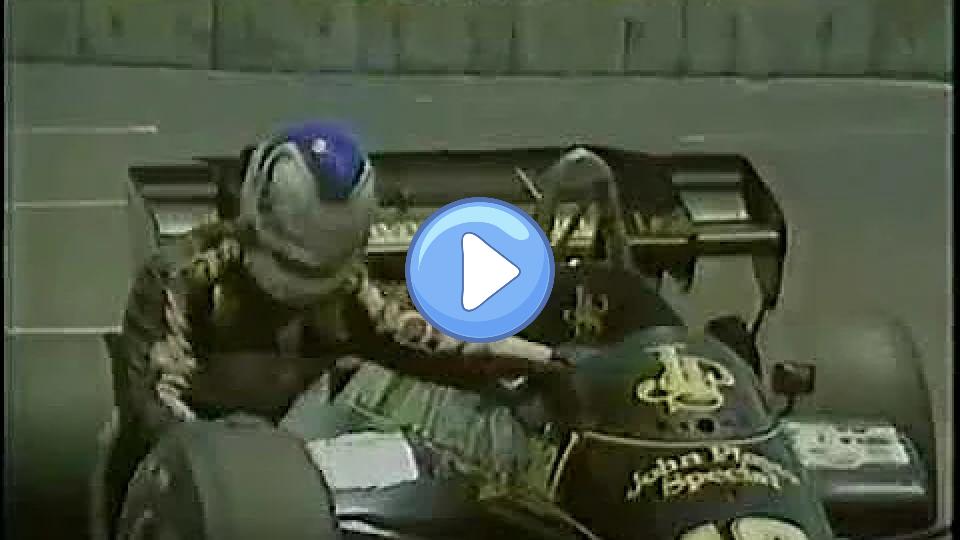 Play video: Nigel Mansell fainted while pushing his Lotus during the 1984 Dallas Grand Prix. Video thumb: Nigel Mansell fainted while pushing his Lotus during the 1984 Dallas Grand Prix.
