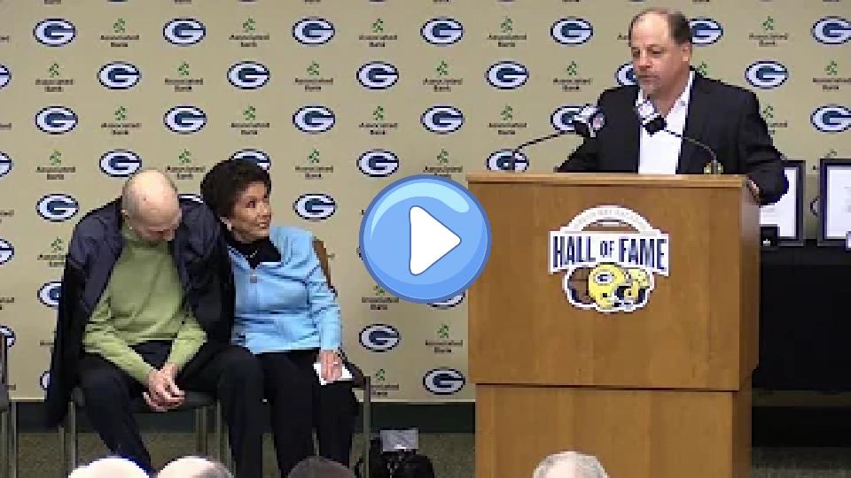 Video thumb: Bart Starr makes his final appearance in Green Bay.