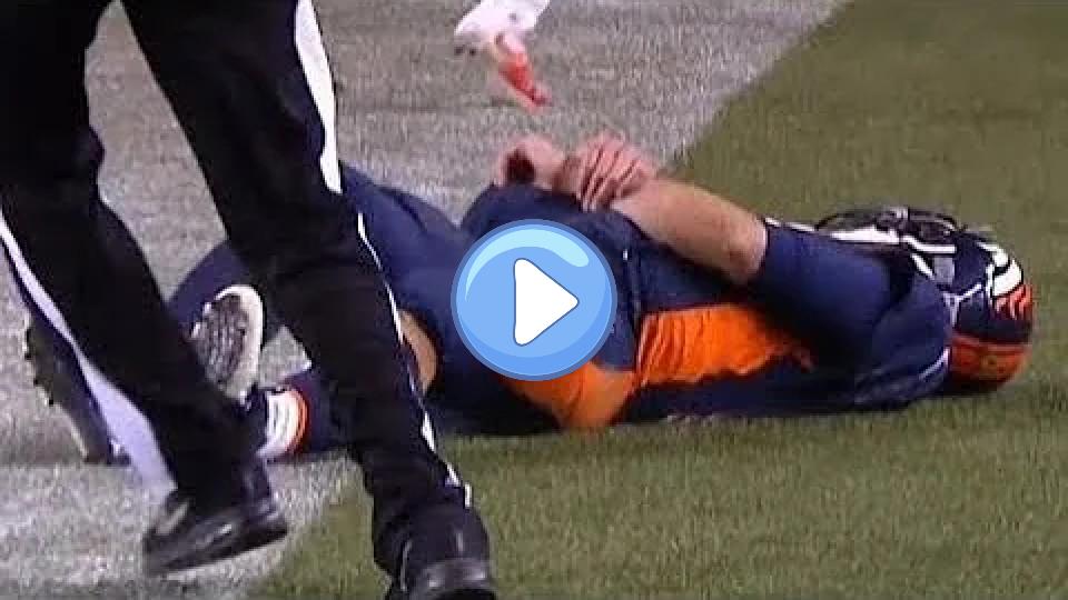 Video thumb: Trevor Siemian - Shoulder Injury / Giants vs. Broncos / NFL Week 6