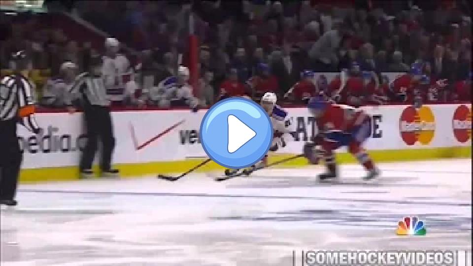 Video thumb: Chris Kreider Runs Into Carey Price, May 17, 2014