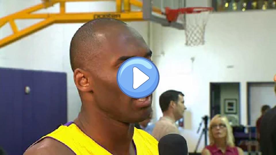 Video thumb: Kobe Bryant Discusses Recovery From Injury