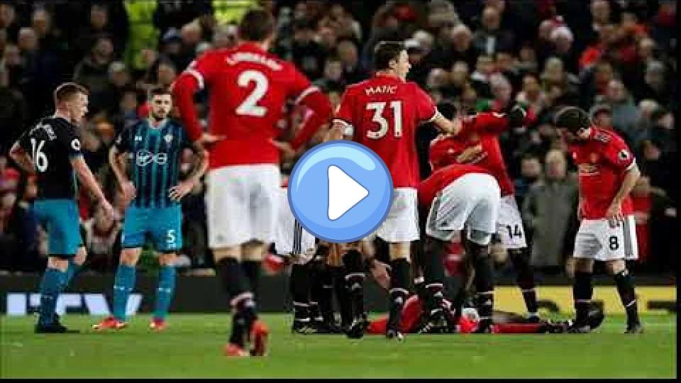 Video thumb: Romelu Lukaku's head injury against Southampton