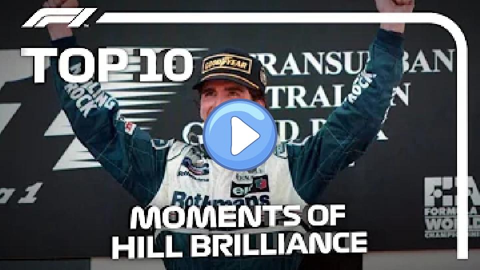 Video thumb: Top 10 Moments of Damon Hill's Brilliance in F1