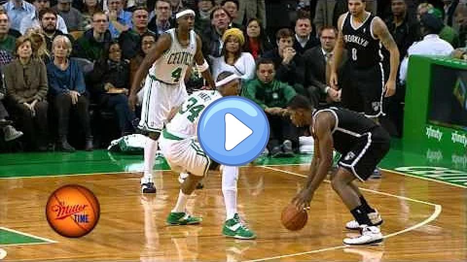 Video thumb: Joe Johnson Trips Up Paul Pierce with His Handles