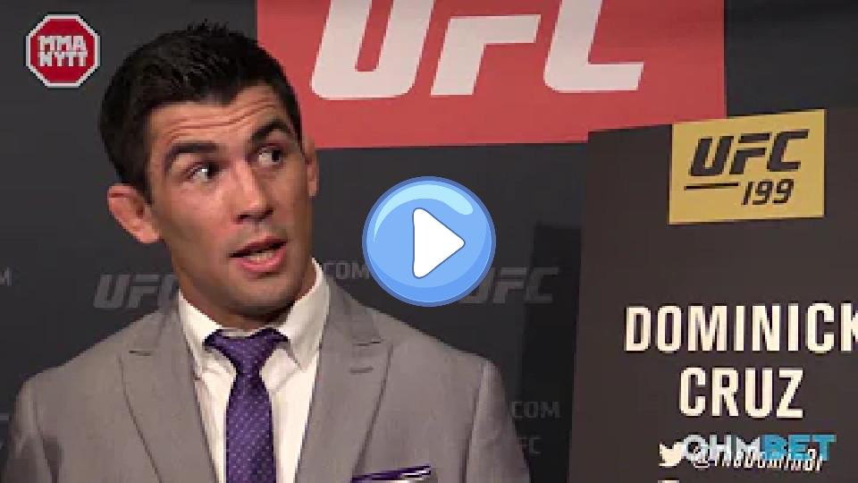 Video thumb: UFC 199 – Dominick Cruz reflects on promotion, injuries, and Urijah Faber MMAnytt.se Exclusive
