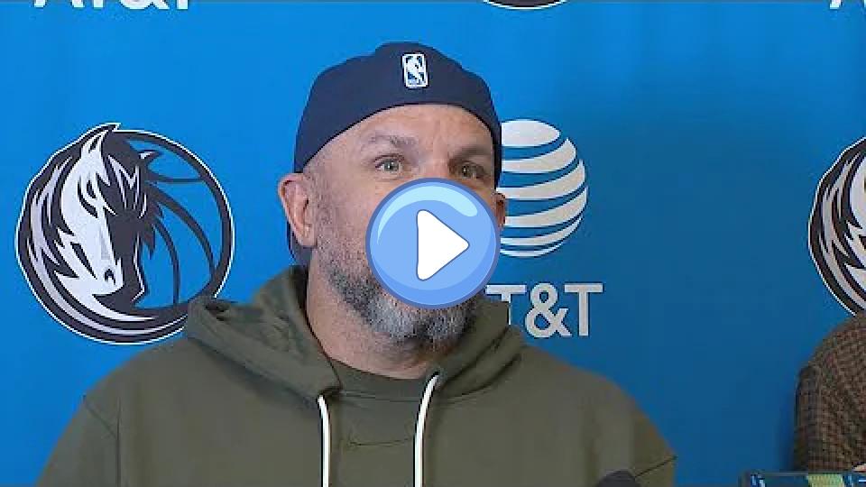 Video thumb: Jason Kidd provides Thursday update on Luka Doncic's left calf injury.