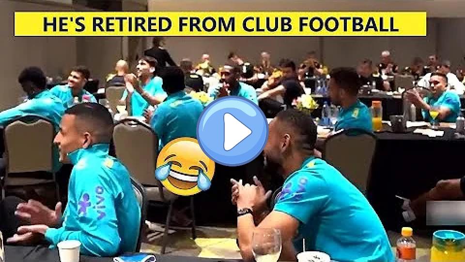 Video thumb: 😂 Brazil Squad Reacts to Casemiro Joining Manchester United 😂