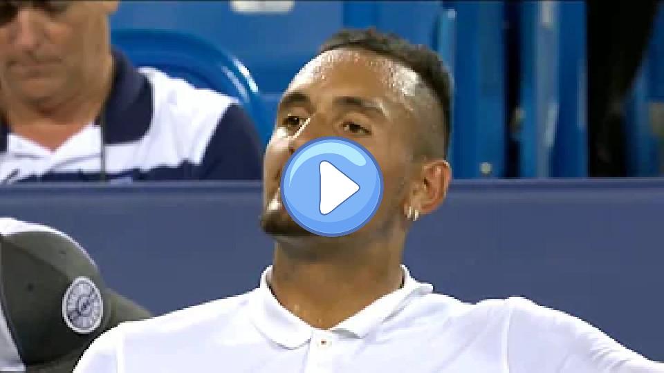 Video thumb: Nick Kyrgios: Disrespectful, Humorous, and Angry Moments!