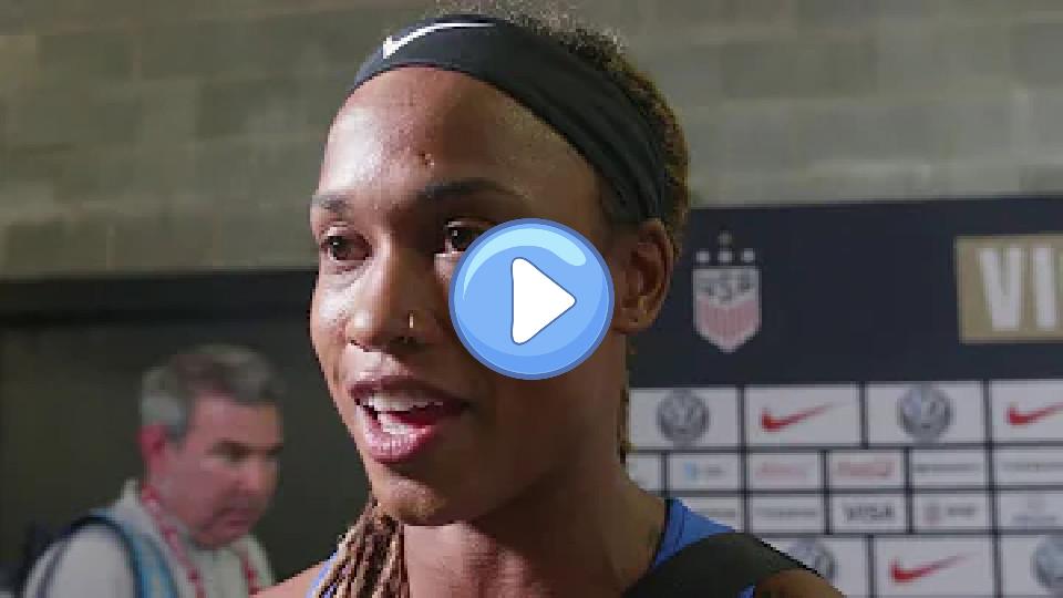 Video thumb: Jessica McDonald ahead of Korea