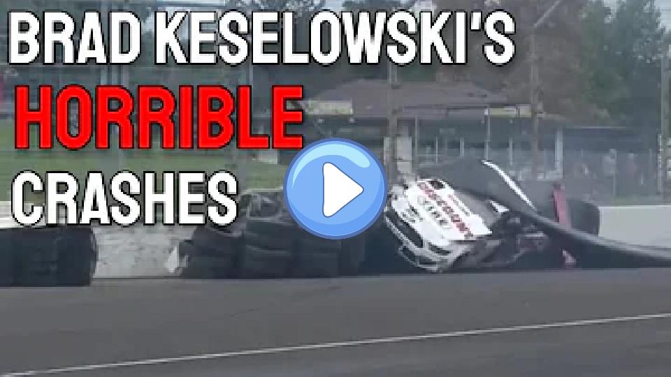 Video thumb: Brad Keselowski's Worst NASCAR Crashes