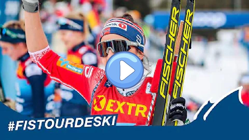 Video thumb: Heidi Weng (NOR) | Quotes | Women's 10km F MST Final Climb | Val di Fiemme | FIS Cross-Country