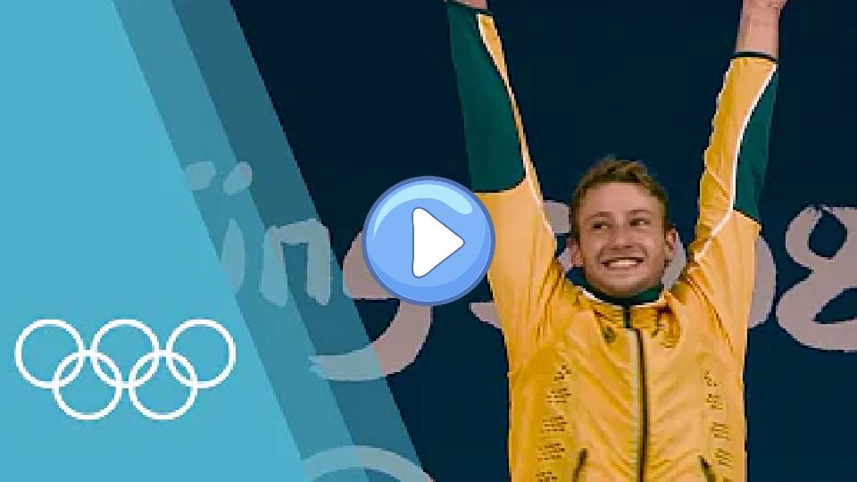 Video thumb: Matthew Mitcham on winning diving gold at the Beijing 2008 Olympics.