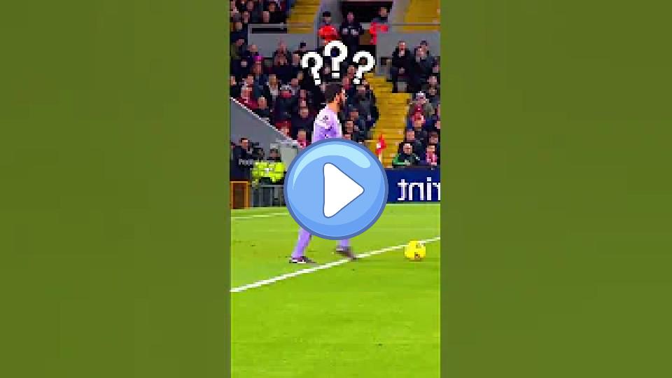 Play video: Alisson's Mistake: Wrong Pass Video thumb: Alisson's Mistake: Wrong Pass