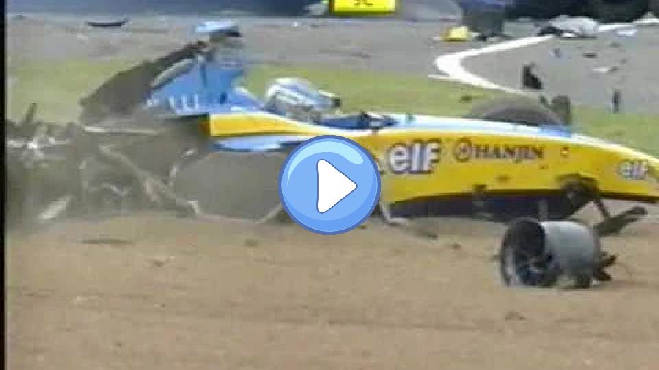 Video thumb: Jarno Trulli's Accident (Silverstone 2004)