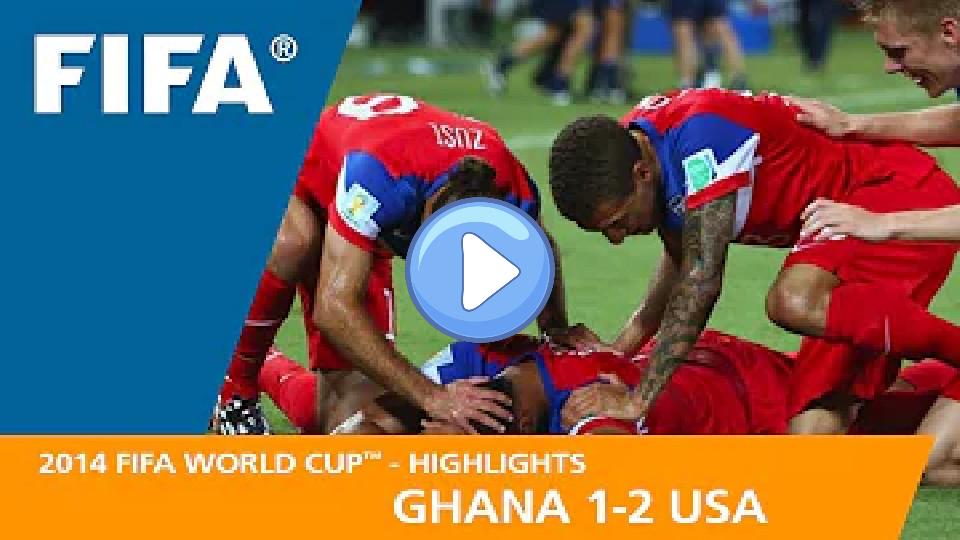 Video thumb: Ghana vs. USA | 2014 FIFA World Cup | Match Highlights