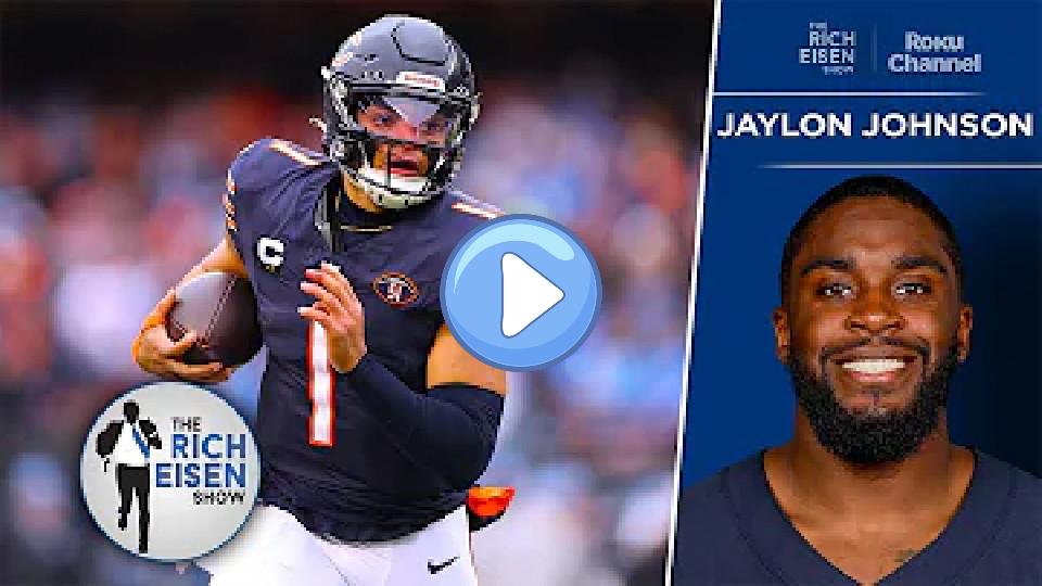 Video thumb: Bears All-Pro CB Jaylon Johnson on Justin Fields' Departure from Chicago | The Rich Eisen Show