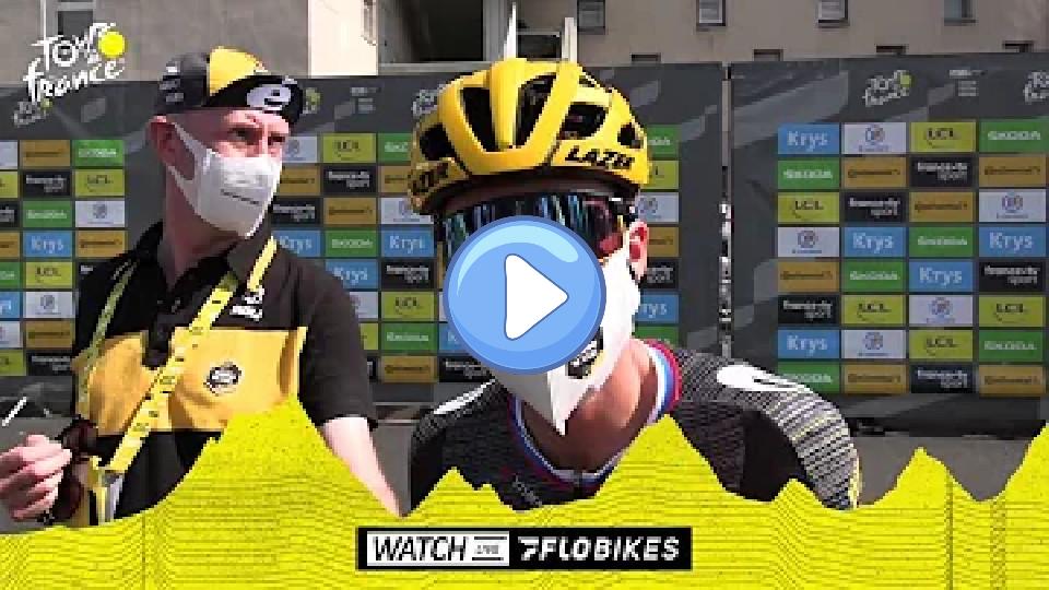 Video thumb: Primož Roglič Racing Through Injury at the Tour de France