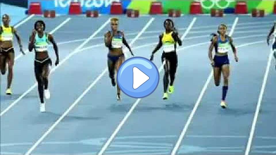 Video thumb: Allyson Felix heartbroken after coming up short by a dive in the 400 meters