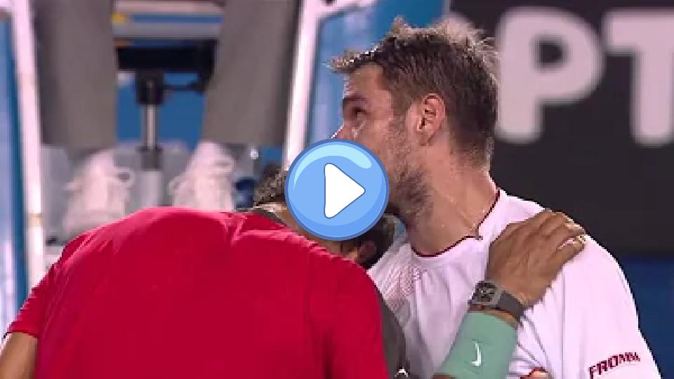 Video thumb: Lessons in Class and Sportsmanship by Stan Wawrinka and Rafa Nadal