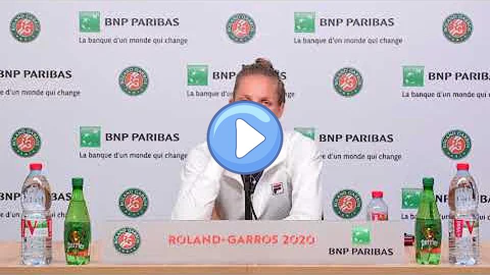 Video thumb: Pliskova optimistic about injury ahead of French Open