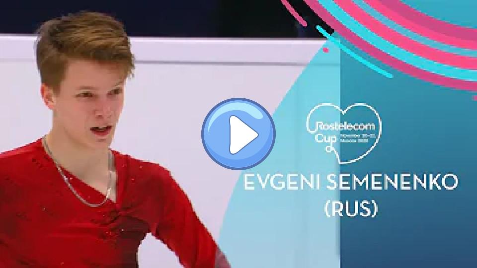 Play video: Evgeni Semenenko (RUS) | Men's Free Skating | Rostelecom Cup 2020 | #GPFigure Video thumb: Evgeni Semenenko (RUS) | Men's Free Skating | Rostelecom Cup 2020 | #GPFigure
