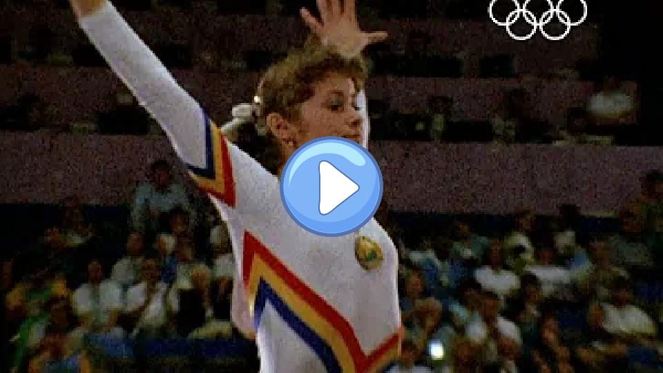 Video thumb: Ecaterina Szabo's Golden Gymnastics Performances - 1984 Los Angeles Olympics