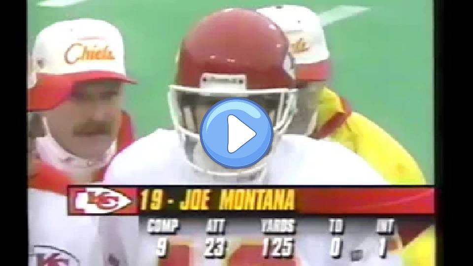 Video thumb: Joe Montana Knocked Out of 1994 AFC Championship Game