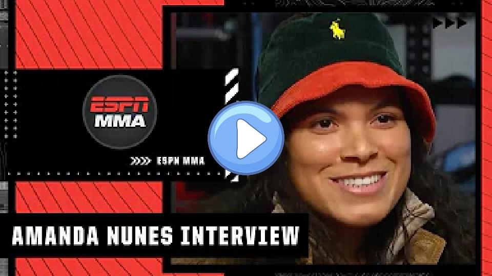 Video thumb: Amanda Nunes: Knee injuries contributed to the loss to Julianna Peña | ESPN MMA