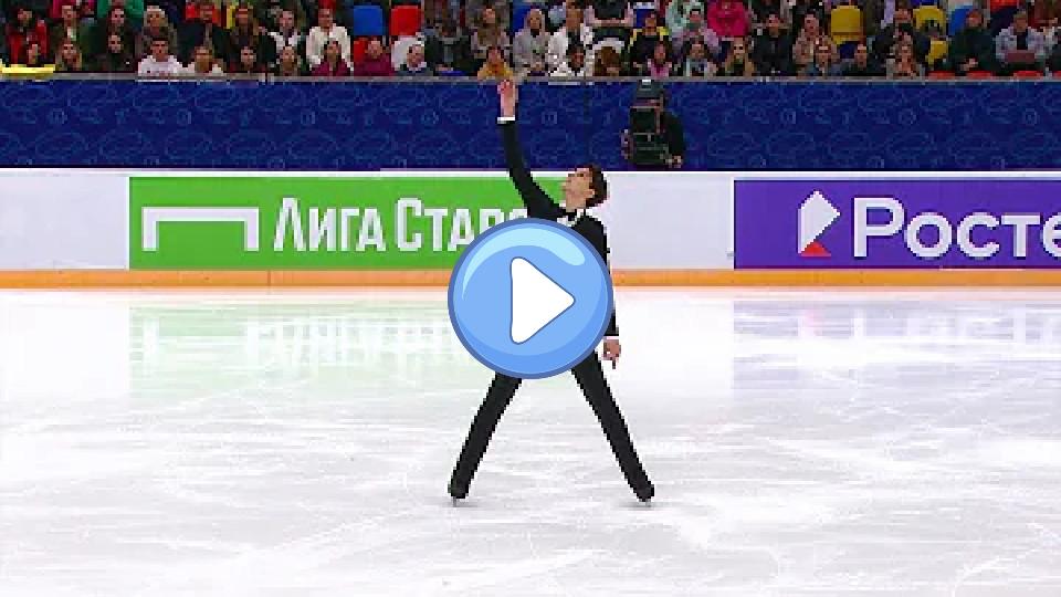 Video thumb: Makar Ignatov. Free Skate. Men. Russian National Team Test Skates 2022