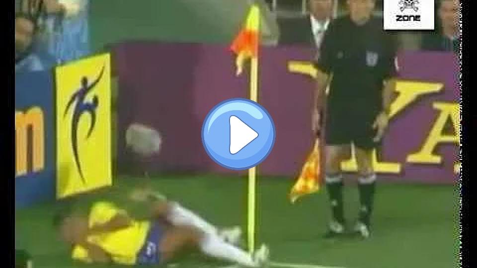 Video thumb: Rivaldo Dive - 2002 FIFA World Cup.