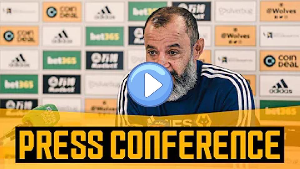 Video thumb: Adama Traore Injury News and Raul Jimenez: Nuno's Pre-Southampton Press Conference