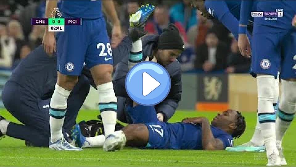 Video thumb: Sterling Injured vs. Manchester City