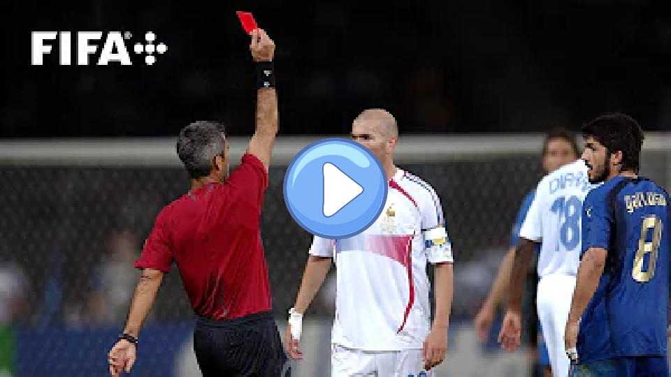 Video thumb: Zinedine Zidane’s final moments as a footballer: Red card vs. Italy at the FIFA World Cup Germany 2006™