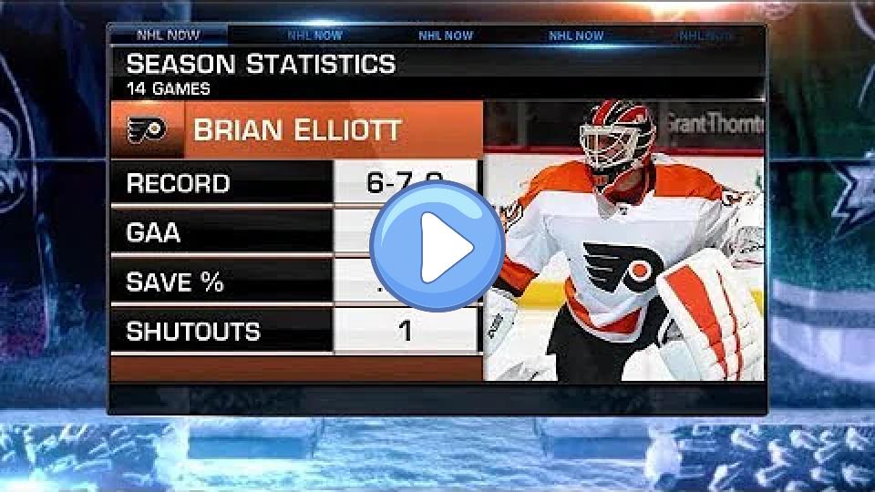 Video thumb: NHL Now: Brian Elliott Out Two Weeks with Lower Body Injury - Nov 16, 2018