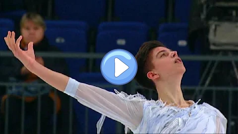 Video thumb: Petr Gumennik. Short Program. Men. Moscow. 2022/23 Russian Grand Prix of Figure Skating