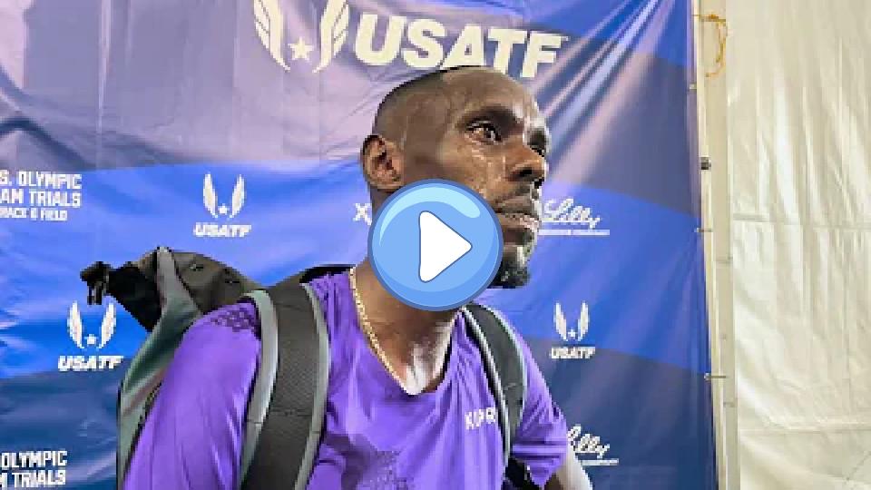 Video thumb: Paul Chelimo says this is his last Olympic Trials on the track after placing 10th in the 10,000m final.