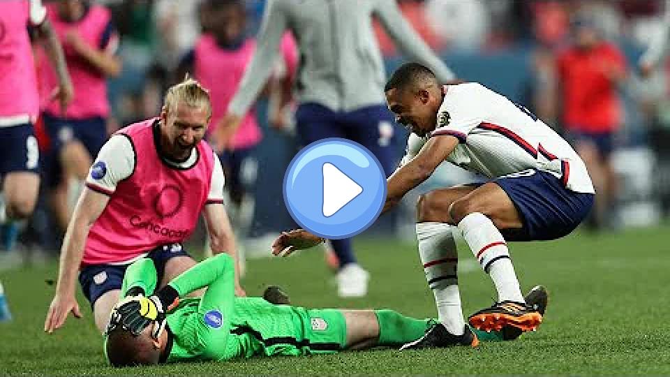 Video thumb: Horvath vs Mexico 2021 - All saves and touches