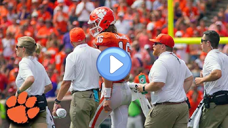 Play video: Clemson QB Trevor Lawrence Injury Update Video thumb: Clemson QB Trevor Lawrence Injury Update