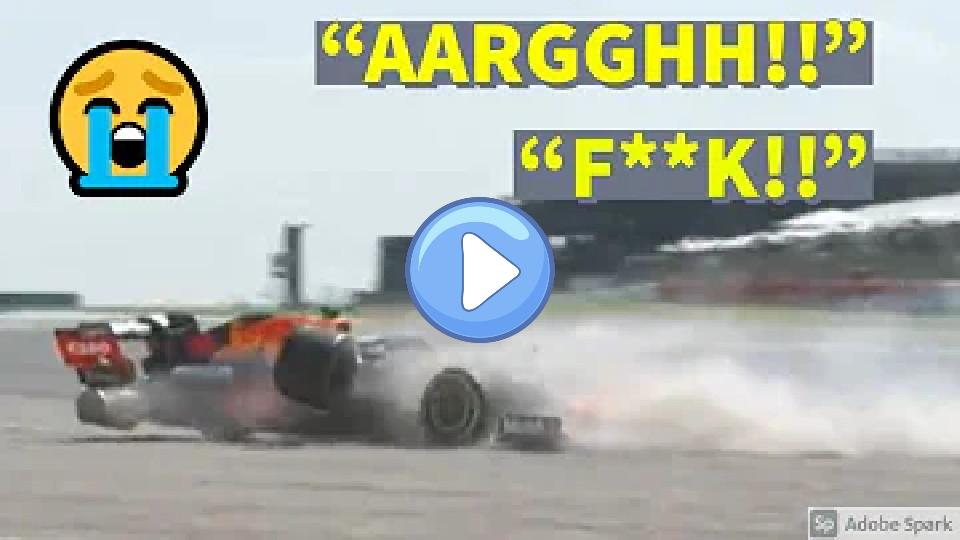 Video thumb: Max Verstappen's team radio after the 51G crash with Lewis Hamilton at the 2021 British GP.