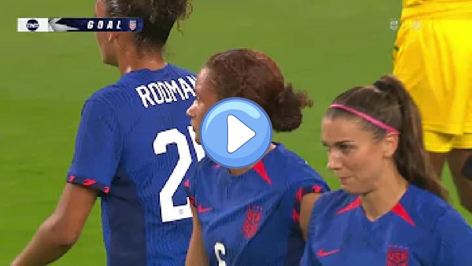 Play video: Lynn Williams' Goal | USWNT vs. South Africa | September 21, 2023 Video thumb: Lynn Williams' Goal | USWNT vs. South Africa | September 21, 2023