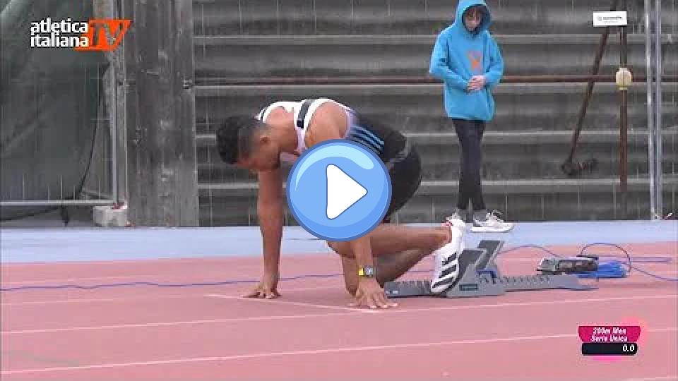 Video thumb: Wayde Van Niekerk 200m Injury - Trieste, Italy 28.05.2022.