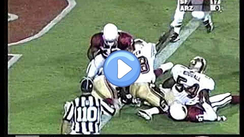 Play video: 49ers at Cardinals MNF Week 3, 1999 Video thumb: 49ers at Cardinals MNF Week 3, 1999